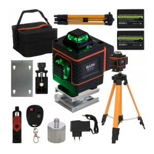 Poziomica LASEROWA 4D płaszczyznowa laser krzyżowy