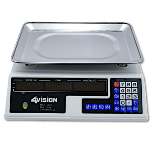 Elektroniczna waga sklepowa LCD kalkulacyjna 40 kg
